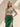 Hand Beading Off Shoulder Sheer Bodice Mermaid Evening Dress in Emerald Green