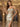 Hand Beading Off Shoulder Sheer Bodice Mermaid Evening Dress in Champagne