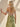 Hand Beading Off Shoulder Sheer Bodice Mermaid Evening Dress in Olive Green