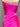 Ruched Bust Hot Fix Crystal Pleated Backless Mermaid Long Prom Dress With Slit - Hot Pink