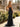 Luxury Hot Fix Crystal Bodice Illusion Pleated Long Mermaid Prom Dress With Slit in Black