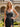 Luxury Hot Fix Crystal Bodice Illusion Pleated Long Mermaid Prom Dress With Slit in Black