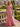 Luxury Hot Fix Crystal Bodice Illusion Pleated Long Mermaid Prom Dress With Slit in Hot Pink