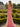 Luxury Hot Fix Crystal Bodice Illusion Pleated Long Mermaid Prom Dress With Slit in Hot Pink