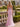 Luxury Hot Fix Crystal Bodice Illusion Pleated Long Mermaid Prom Dress With Slit in Pink