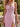 Luxury Hot Fix Crystal Bodice Illusion Pleated Long Mermaid Prom Dress With Slit in Pink