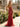 Luxury Hot Fix Crystal Bodice Illusion Pleated Long Mermaid Prom Dress With Slit in Red