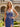 Luxury Hot Fix Crystal Bodice Illusion Pleated Long Mermaid Prom Dress With Slit in Royal Blue