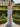 Luxury Hot Fix Crystal Bodice Illusion Pleated Mermaid Long Prom Dress With Slit in Baby Blue