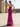 Crystal Fitted Waist Mermaid Long Prom Dress With Slit - Fuchsia