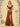 Cap Sleeves Sweetheart Twist Chiffon Bridesmaid Dress - Burnt Orange