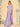 Asymmetrical Shoulder Acetate Satin A-Line Bridesmaid Dress - Lavender