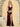 V-Neck Acetate Satin Bodice Draped Bridesmaid Dress With Split - Deep Burgundy