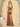 V-Neck Acetate Satin Bodice Draped Bridesmaid Dress With Split - Burnt Orange