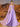 One Shoulder Beaded Pleats Long A-Line Prom Dress With Tulle - Lilac