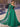 One Shoulder Beaded Pleats Long A-Line Prom Dress With Tulle