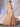 Asymmetrical Sparkly Lace Prom Dress Long - Champagne