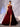 Asymmetrical Sparkly Lace Prom Dress Long - Burgundy