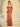 Ruched Bust Off Shoulder Acetate Satin Bridesmaid Dress - Burnt Orange