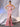 Pleated Boned Mermaid Satin Prom Dress With Slit-Pink