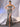 Pleated Boned Mermaid Satin Prom Dress With Slit-Grey
