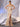 Pleated Boned Mermaid Satin Prom Dress With Slit-Champagne