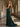 Sparkly Beading Sequin Embroidery Side Split Prom Dress - Emerald Green