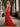 Sparkly Beading Sequin Embroidery Side Split Prom Dress - Red