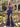 Sparkly Beading Sequin Embroidery Side Split Long Mermaid Prom Dress in Royal Blue