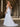 Sparkly Beading Sequin Embroidery Side Split Prom Dress - White