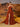Asymmetrical Removable Bow Drop Ball Gown Prom Dress With Pocket - Burnt Orange