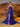 Asymmetrical Removable Bow Drop Ball Gown Prom Dress With Pocket - Royal Blue