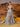 Asymmetrical Removable Bow Drop Ball Gown Prom Dress With Pocket - Silver