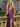 Sparkly Lace Cut Waist Split Long Mermaid Prom Dress in Grape
