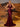 Halter Cut Front Lace Embroidery Mermaid Satin Prom Dress-Burgundy