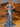 Halter Cut Front Lace Embroidery Mermaid Satin Prom Dress-Dusty Blue