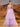 Off Shoulder Sparkly Lace Embroidery Layered Ball Gown Prom Dress - Lilac