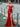 Sparkly Deep V-Neck Prom Dress Long With Split - Red