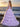 Off Shoulder Ruffled Tiered Lace Embroidery Tulle Ball Gown Prom Dress - Lilac