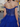 Off Shoulder Ruffled Tiered Lace Embroidery Tulle Ball Gown Prom Dress - Royal Blue