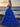 Off Shoulder Ruffled Tiered Lace Embroidery Tulle Ball Gown Prom Dress - Royal Blue